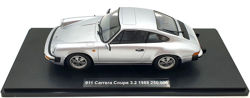 KK Scale 1/18 Scale Diecast KKDC180711 - Porsche Carrera Coupe 1988 - Silver