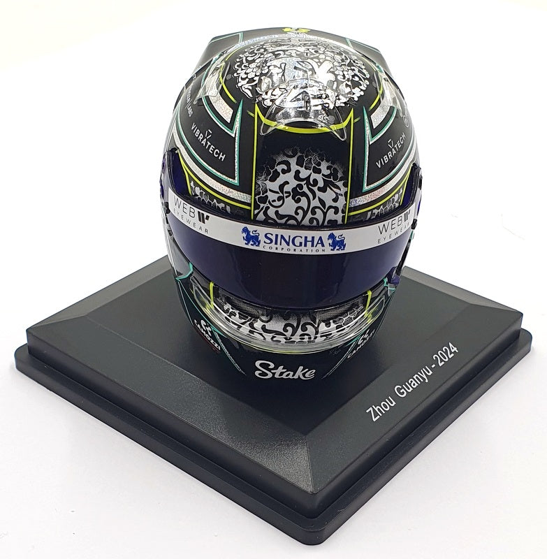 Spark Model 1/5 Scale 5HF148 - F1 Kick Sauber Helmet Zhou Guanya 2024 Black