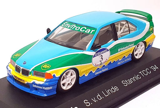 Minichamps 1/43 Scale 80 42 9 420 653 - BMW 318is Stannic TCC '94 #3 Linde