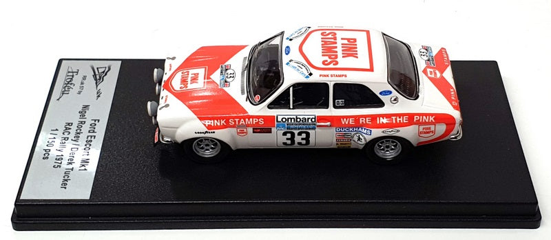 Trofeu 1/43 Scale RR.uk 57 - Ford Escort Mk1 #33 RAC Rally 1975 Rockey/Tucker