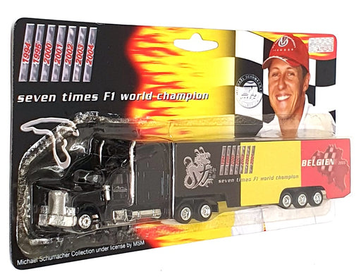 Adtruck 53233 - Peterbilt F1 Truck Belgium 2005 Michael Schumacher