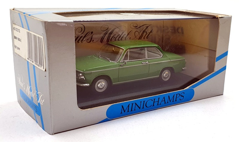 Minichamps 1/43 Scale 430 022102 - BMW 1600-2 - Light Green