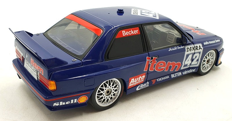 Minichamps 1/18 Scale 180 922042 BMW M3 Auto Maass H.Becker DTM 1992 #42