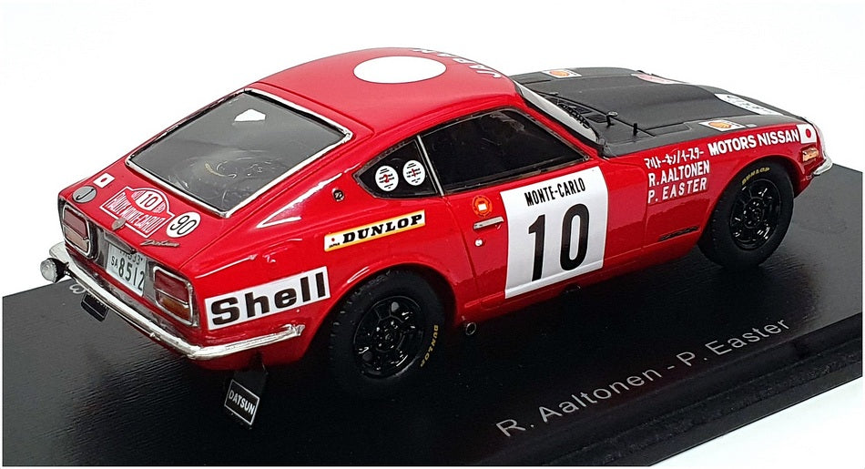 Spark 1/43 Scale S6286 - Datsun 240Z 18th #10 Monte Carlo 1973