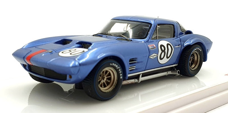 TSM Model 1/43 Scale TSM124323 - 1963 Chevrolet Corvette Grand Sport #80 Mecom