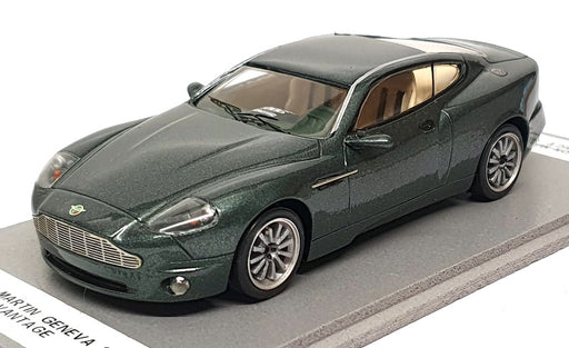 Unknown Brand 1/43 Scale 11224Q - 1998 Aston Martin Geneva Vantage - Met Green