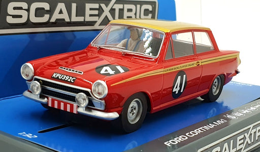 Scalextric 1/32 Scale Slot Car C3870 - Ford Cortina MkI #41 1965 ETCC 500Km