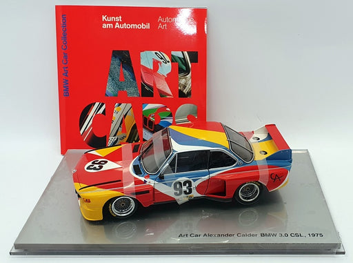 Minichamps Art Car 1/18 Scale 80 43 0 150 918 Alexander Calder 1975 BMW 3.0 CSL