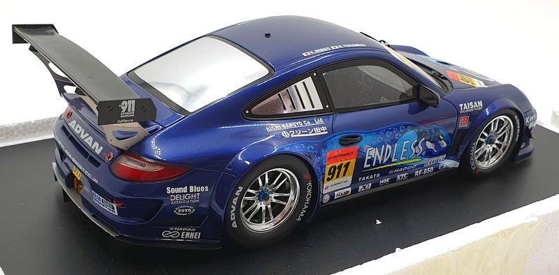 EBBRO 1/18 Scale 81001 - Porsche 911 GT3 Endless Taisan Super GT300 2012