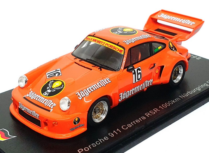 Spark 1/43 Scale SG510 - Porsche 911Carrera RSR #16 1000Km Nurburgring 1977