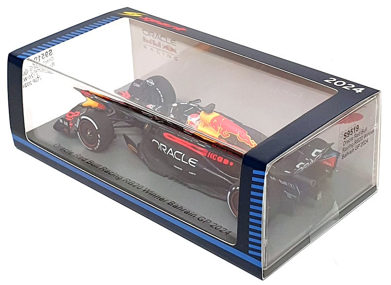 Spark 1/43 Scale S9519 - F1 Red Bull RB20 #1 Winner Bahrain GP 2024 Verstappen