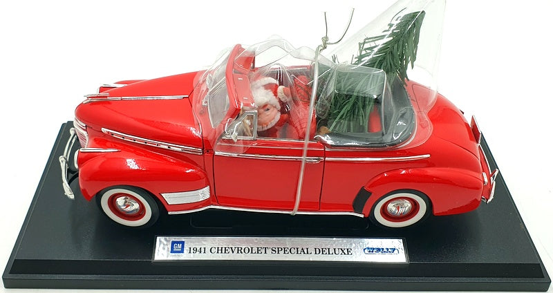 Welly 1/18 Scale Diecast 19862 - 1941 Chevrolet Special Deluxe Christmas