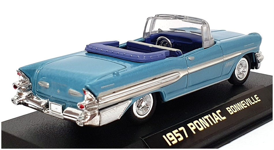 NewRay 1/43 Scale SS-48387 - 1957 Pontiac Bonneville - Met Lt Blue