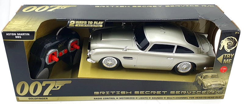 Toy State 28cm Long R/C Car 62051 - Aston Martin DB5 - Goldfinger 007 27MHz