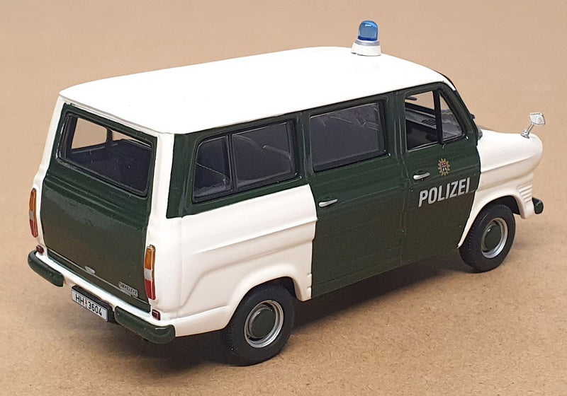 Minichamps 1/43 Scale 400 082490 - 1971 Ford Transit Bus Polizei Hamburg