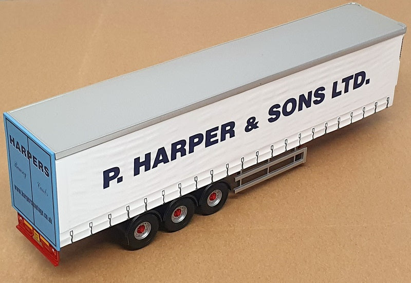 Corgi 1/50 Scale CC15006 - R. Harper & Sons Ltd. Fridge Curtainside TRAILER ONLY