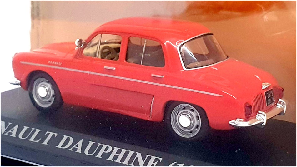 Altaya 1/43 Scale Diecast RD061R - 1961 Renault Dauphine - Red