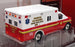 Corgi Appx 8.5cm Long CS90240 - Ford E-350 Ambulance Philadelphia FD - White/Red