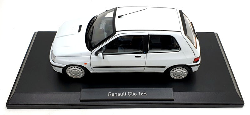 Norev 1/18 scale Diecast 185251 - 1991 Renault Clio 16S - Glacier White