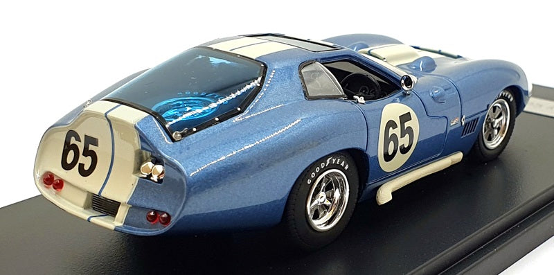 Matrix 1/43 Scale MXR50101-021 - Shelby Cobra Daytona #65 1965 - Met. Blue