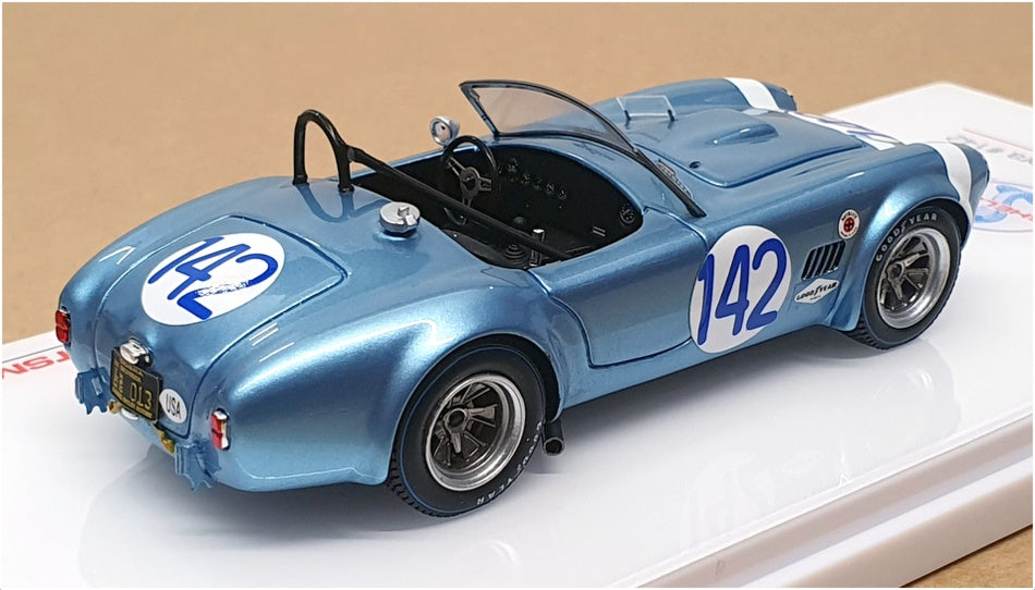 TSM 1/43 Scale TSM430350 - 1964 Shelby Cobra #142 Targa Florio Hill/Bondurant