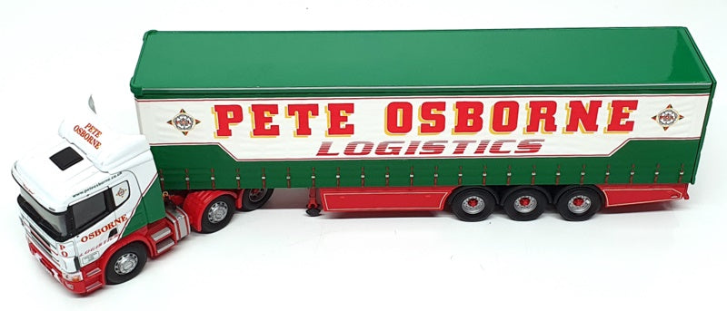 Corgi 1/50 Scale CC12209 - Scania Curtainside Truck (Pete Osborne Logistics Ltd)