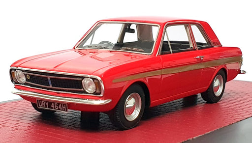 Matrix 1/43 Scale MX40603-102 - 1966-70 Ford Cortina Lotus MkII - Red/Met Gold