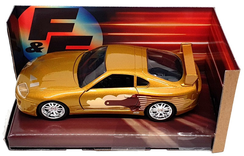 Jada Toys 1/32 Scale Diecast 99542 - Toyota Supra (Fast & Furious) Gold