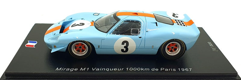 Spark 1/43 Scale SF248 - Mirage M1 #3 Vainqueur 1000km de Paris 1967