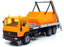 Siku 1/55 Scale Diecast 2826 - Mercedes Benz Skip Lorry - Orange