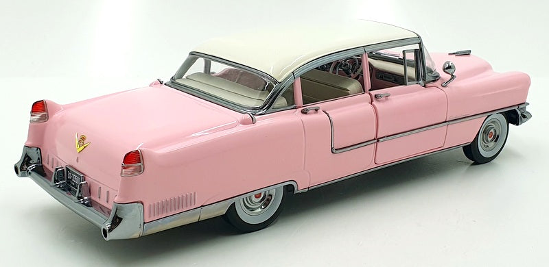 Greenlight 1/18 Scale Diecast 12950 Elvis 1955 Fleetwood Cadillac series 60 Pink