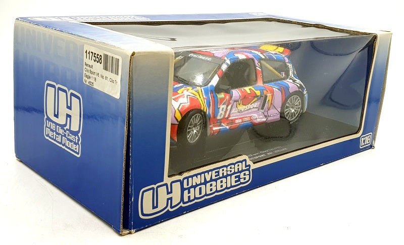 Universal Hobbies 1/18 Scale 4505 - Renault Sport Clio V6 2000 #81 Autosport