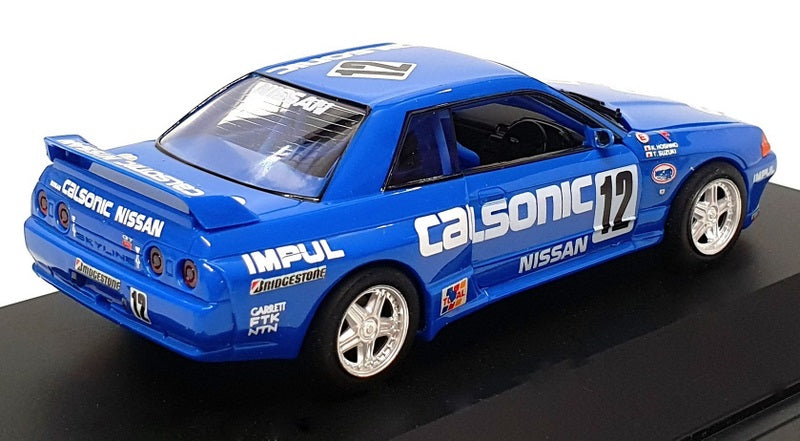 Rosso 1/43 Scale 01001 - Calsonic Nissan Skyline GT-R #12 - Blue