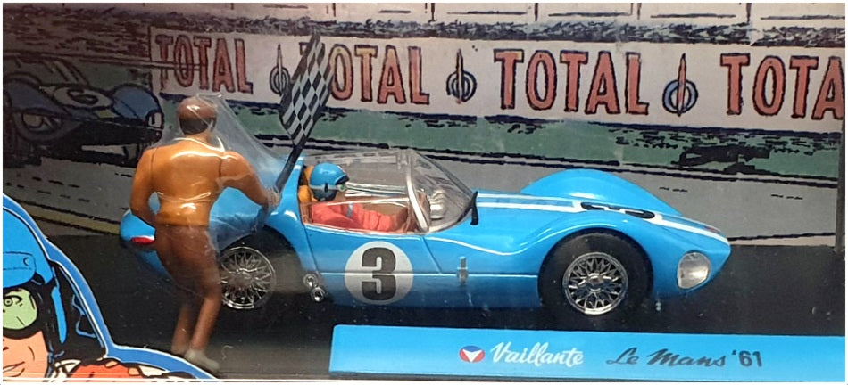 Altaya 1/43 Scale M09701-01 - Vaillante #3 Le Mans 1961 Michael Vaillant - Blue