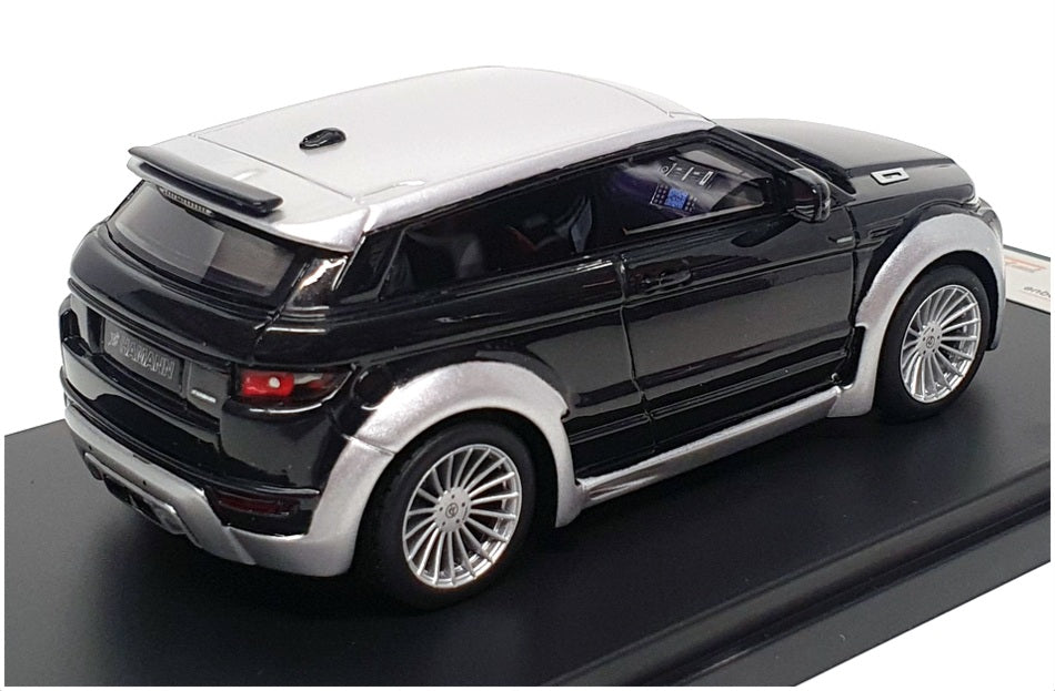 PremiumX 1/43 Scale PR0274 - 2012 Range Rover Evoque By Hamann - Black/Silver