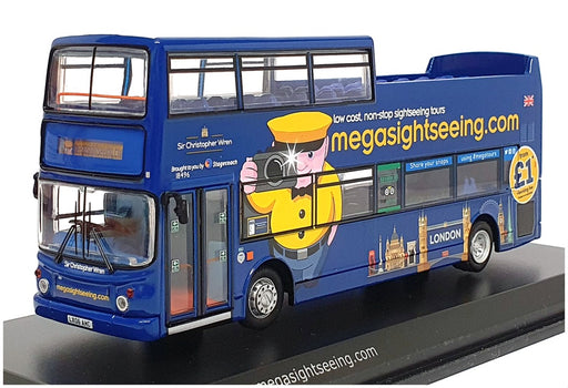 Northcord 1/76 Scale ukbus 1501 - Alexander Dennis Open Top megasightseeing.com