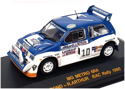 Ixo 1/43 Scale PA1085 - MG Metro 6R4 #10 Lombard RAC Rally 1985 - Blue/White