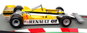 Altaya 1/43 Scale 91024D - F1 Renault RE30 1981 #15 A. Prost - Yellow/White