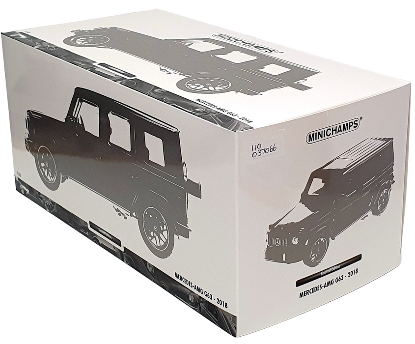 Minichamps 1/18 Scale 110 037066 - 2018 Mercedes AMG G63 - Met Green