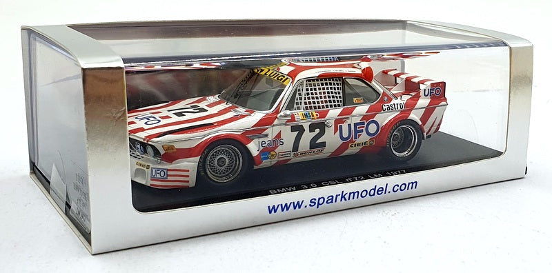 Spark Model 1/43 Scale S1574 - BMW 3.0 CLS #72 8th Le Mans 1977