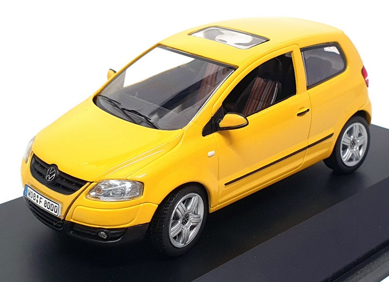 Schuco 1/43 Scale Diecast 819901103 - VW Volkswagen Fox - Yellow