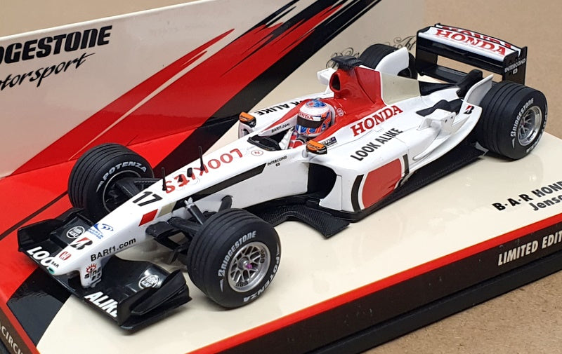 Minichamps 1/43 Scale 403 030017 - F1 BAR Honda 005 #17 Jenson Button