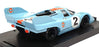 Brumm 1/43 Scale Diecast R221 - Porsche 917K #2 1000Km Monza 1971 Gulf