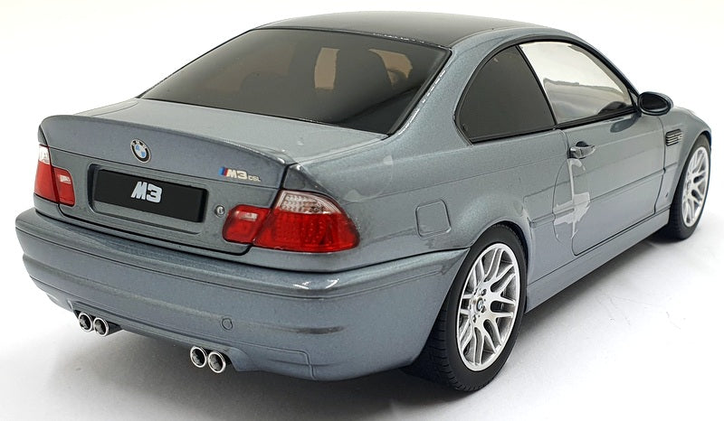 Norev 1/18 Scale Diecast 183016 - BMW M3 CSL 2003 - Grey Met.