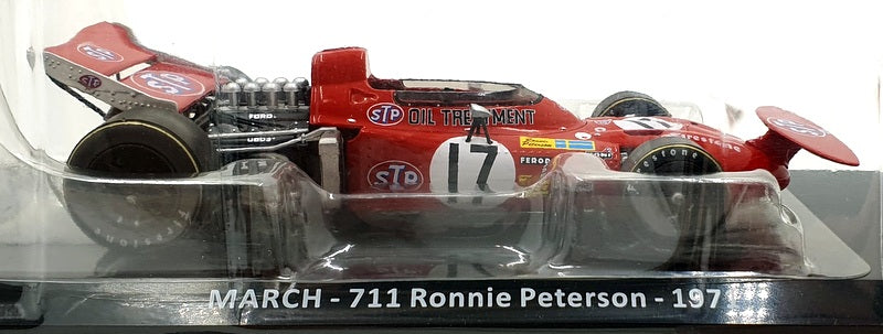 Altaya 1/24 Scale MW2ALA0059 - F1 March 711 R.Peterson 1971 #17