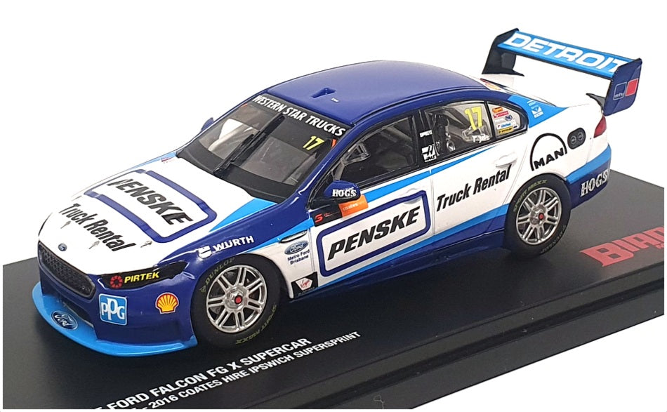 Biante 1/43 Scale B43F16H - Ford Falcon #17 Coats Hire Ipswich Supersprint 2016