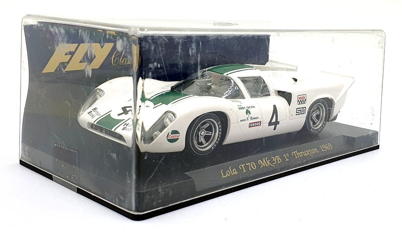 FLY Car Model 1/32 Scale Slot Car C33 - Lola T70 MK3B #4 Thruxton 1969