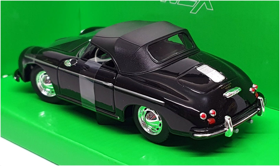 Welly NEX 1/24 Scale Diecast 24106H-W - Porsche 356A Speedster - Black