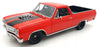 Acme 1/18 Scale Diecast A1805411B - 1965 Drag Outlaw El Camino - Red