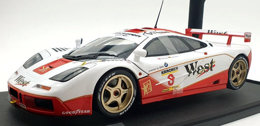 Solido 1/18 Scale S1804107 - McLaren F1 GTR Short Tail White 1995 Price/Bascher